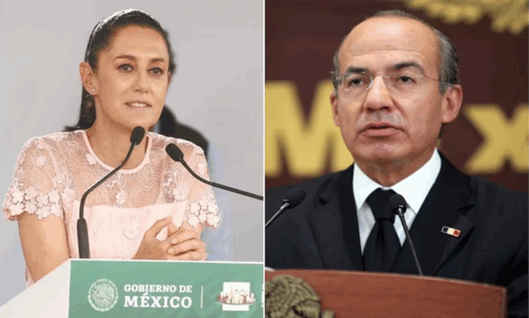 Sheinbaum y Calderón