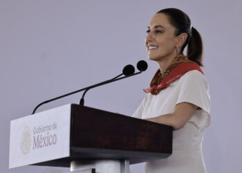 Rechaza Sheinbaum propuesta de Trump de envío de militares para combatir al narco. Foto de Presidencia de México