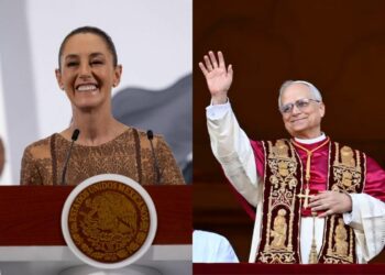 Claudia Sheinbaum Papa León XIV