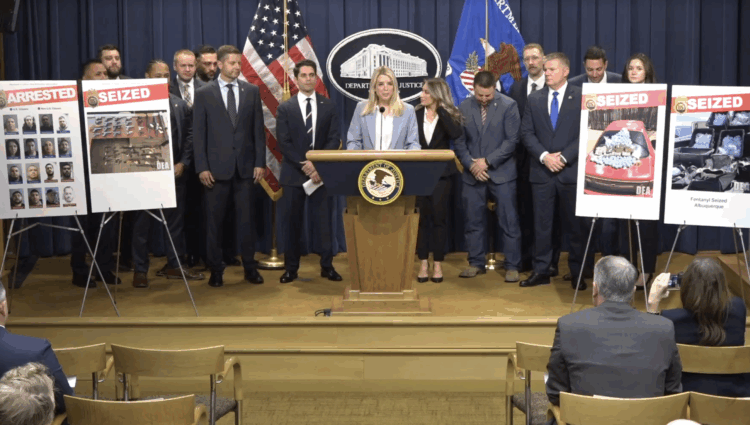 EE.UU. incauta 3 millones de pastillas de fentanilo y detiene a seis integrantes del Cártel de Sinaloa. Foto tomada de video