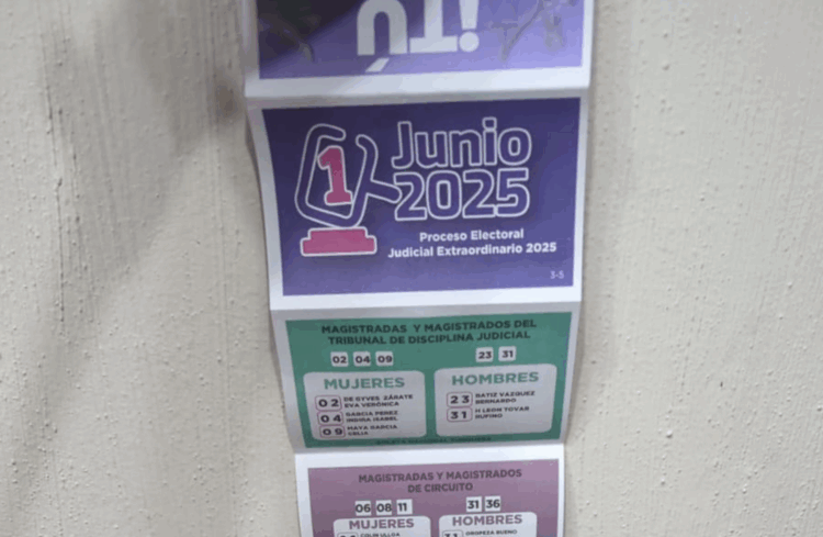 En Tamaulipas, INE permitirá uso de acordeones en elección judicial. Foto de Mauricio Prado/ EnUn2x3