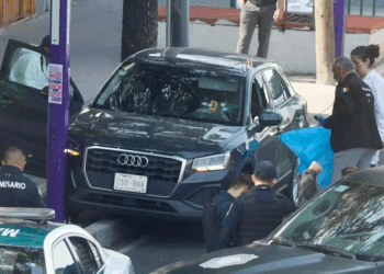 Escena del crimen del asesinato de Ximena Guzmán y José Muñoz | Foto: Grupo Eclipse