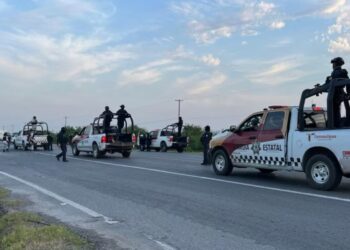 Ataque de civiles armados deja un agresor reducido, un detenido y decomiso de armas en Güemez. Foto de X