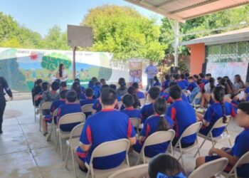 Imparte Guardia Estatal de Género pláticas contra el bullying a estudiantes de Güémez