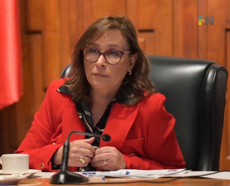 Rocío Nahle, gobernadora de Veracruz