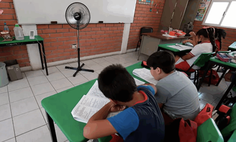 Desconoce SNTE si habrá ajuste al calendario escolar por altas temperaturas. Foto de Web