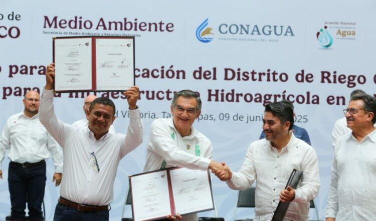 Suscriben modernización del campo tamaulipeco