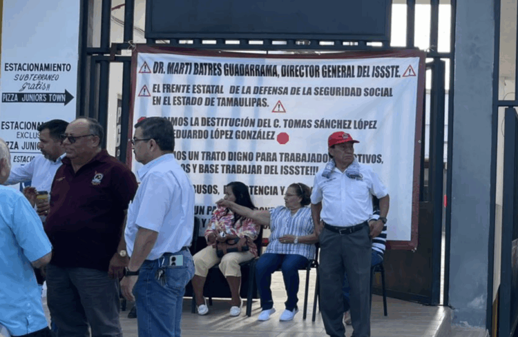 "Carece de fundamento" toma de oficinas del ISSSTE en Tamaulipas. Foto de Facebook En Segundos