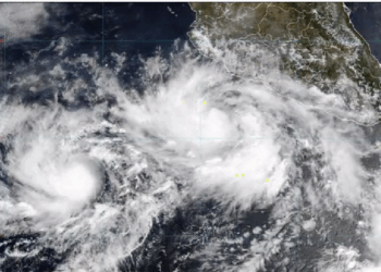 Huracán Bárbara y tormenta Cosme