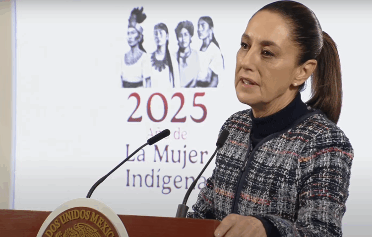 "No habrá impunidad pero se tiene que demostrar que hubo lavado de dinero": Sheinbaum. Foto tomada de video