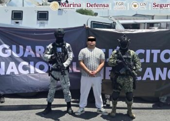 Detienen a tres implicados en el caso de Grupo Fugitivo, entre ellos 'El M-47'. Foto de Gabinete de Seguridad
