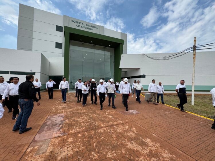En julio, Claudia Sheinbaum podría inaugurar nuevo Hospital General de Madero