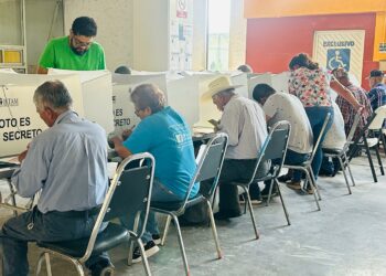 Elección judicial en México. Foto de Martha Olivia López/EnUn2x3