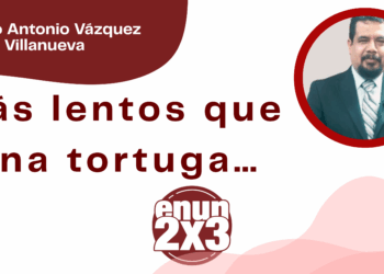 Por Marco Antonio Vázquez Villanueva | Más lentos que una tortuga…