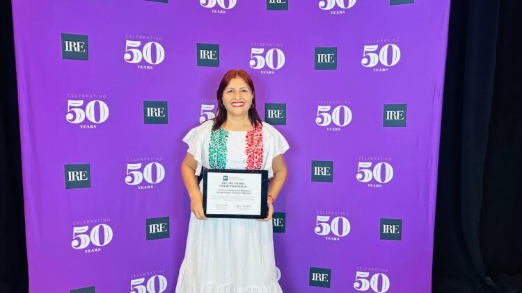 Hacer periodismo para no olvidar realidad migrante: Martha Olivia López. Foto de EnUn2x3