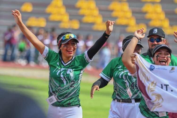 Recibe Victoria a jóvenes deportistas de tecnológicos de México