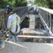 Rehabilitación del puente del 13 boulevard registra 40 por ciento de avance