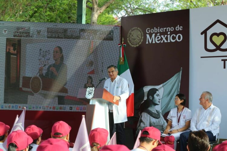 "Prevenir es poder hacer más por los que menos tienen": AVA sobre Salud Casa por Casa. Foto de Gobierno de Tamaulipas