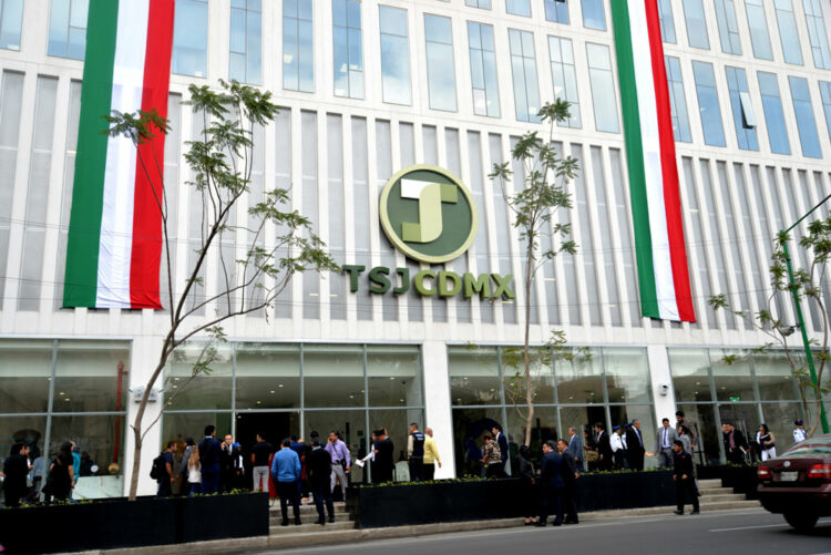 Paro del Tribunal Superior de Justicia de la Ciudad de México