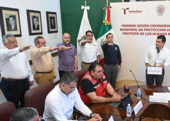 Toma protesta Consejo de Protección Civil en Victoria