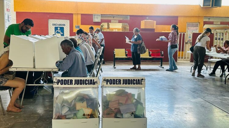 Participación en Tamaulipas en elección judicial por arriba de la media nacional