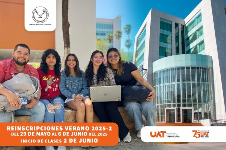 Anuncia la UAT proceso de reinscripciones para el ciclo de verano 2025