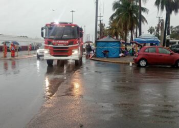 Muere trabajador frente a la Refinería Madero. Foto de Protección Civil