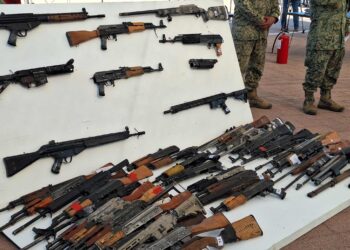 Llevan a cabo destrucción de armas en la Basílica de Guadalupe