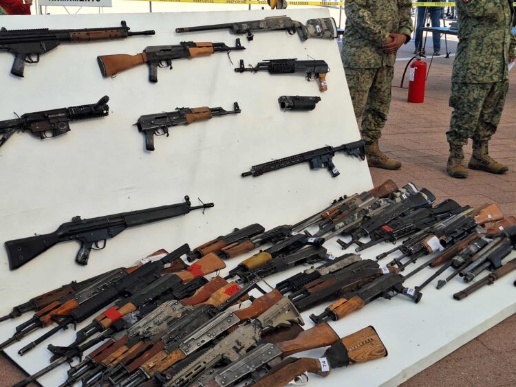 Llevan a cabo destrucción de armas en la Basílica de Guadalupe