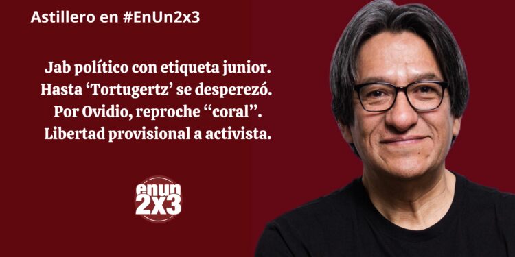 Jab político con etiqueta junior