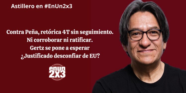 Contra Peña, retórica 4T sin seguimiento