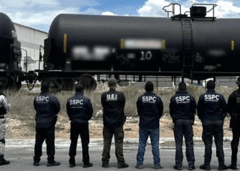 Decomisan más de 8 millones de litros huachicol en operativos en diversos estados, incluyendo Tamaulipas. Foto de X Omar García Harfuch