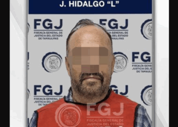 Detienen a presunto involucrado en desaparición de Nereyda Rivera Martínez en Ciudad Victoria. Foto de FGJ Tamaulipas