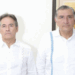 Exsecretario de Seguridad de Tabasco y Adán Augusto López Hernández. Foto de web