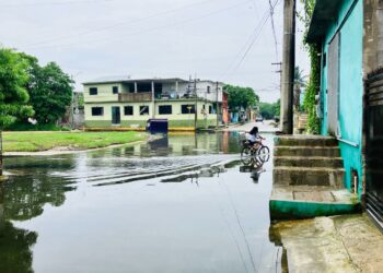 Al menos 28 comunidades incomunicadas en Tamaulipas por inundaciones. Foto de Tania Villanueva/EnUn2x3