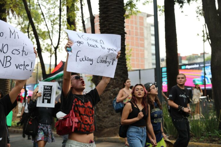 Marcha gentrificación, racismo