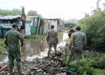 Continúa implementación del Plan DN-III-E en el sur de Tamaulipas. Foto de Ejército Mexicano