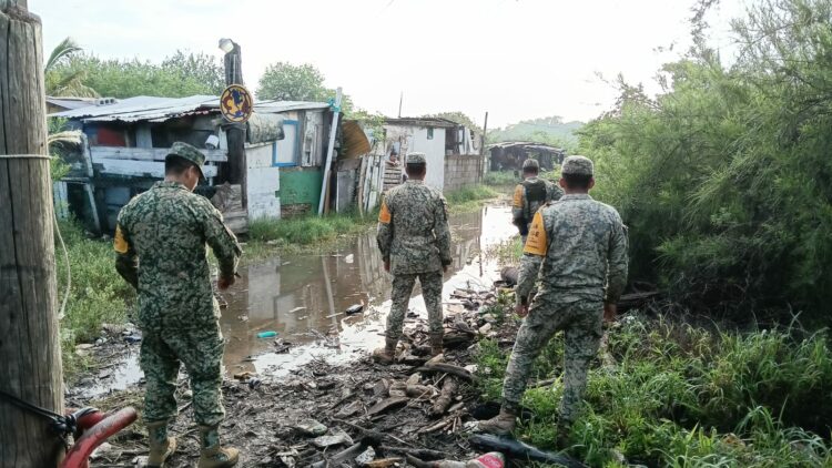 Continúa implementación del Plan DN-III-E en el sur de Tamaulipas. Foto de Ejército Mexicano