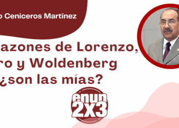 Por Alejandro Ceniceros Martínez | Las razones de Lorenzo, Ciro y Woldenberg ¿son las mías?