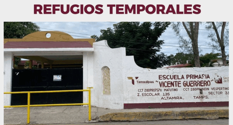 Refugios temporales en Altamira