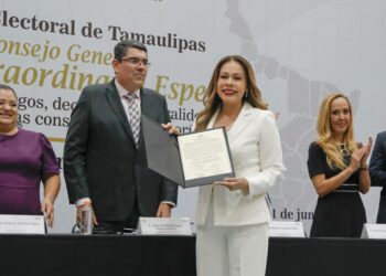 Sala Superior del TEPJF deshecha impugnaciones contra Tania Contreras; asumirá presidencia del PJ de Tamaulipas. Foto de IETAM