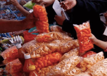 Comida chatarra en escuela