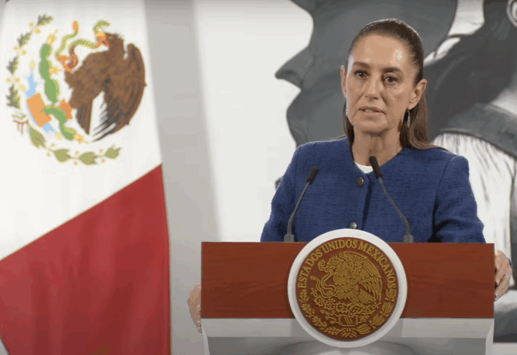 "No estamos de acuerdo con el linchamiento mediático": Sheinbaum acerca de Adán Augusto. Foto tomada de video