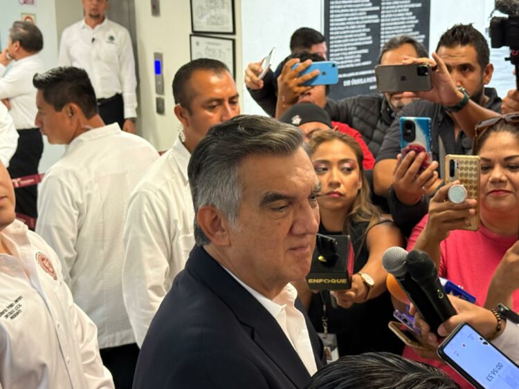 AVA descarta Tamaulipas haya solicitado préstamo; "es adelanto de participaciones", aclara. Foto de Josué Escamilla