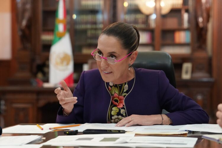 México evita aranceles de Trump. Foto de Gobierno de México