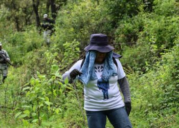 AIDA KARINA JUÁREZ JACOBO, MADRE BUSCADORA. FOTO: X