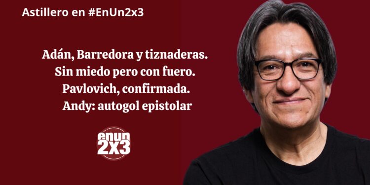 Adán, Barredora y tiznaderas