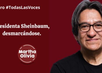 Presidenta Sheinbaum, desmarcándose