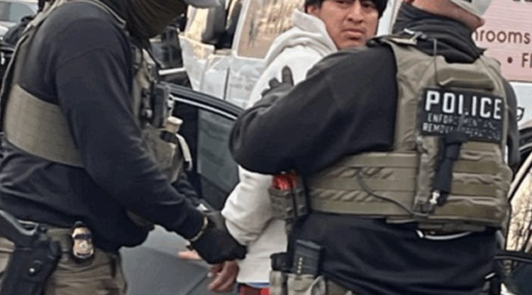 Arresto de inmigrante por ICE. Foto: ICE.GOV