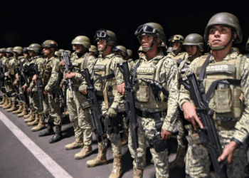 Decomisan más de media tonelada de metanfetamina en Nuevo Laredo. Foto de Ejército Mexicano/Archivo